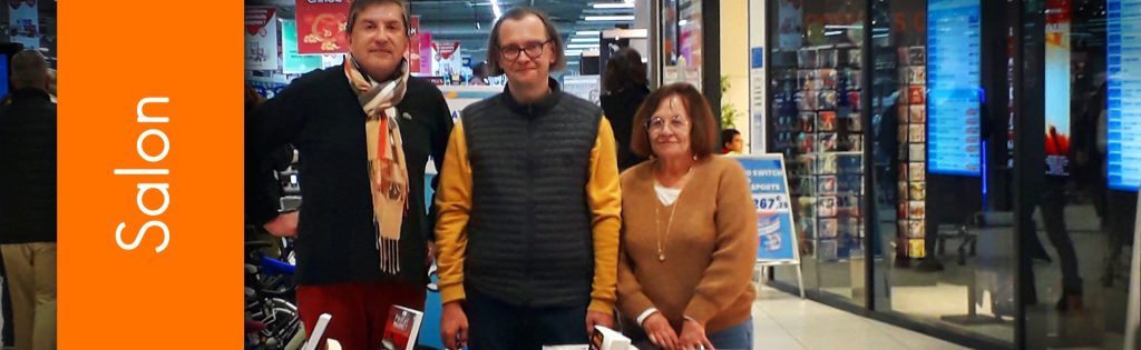 Mini-Salon des auteurs M+ (Saint-Louis, 2024)