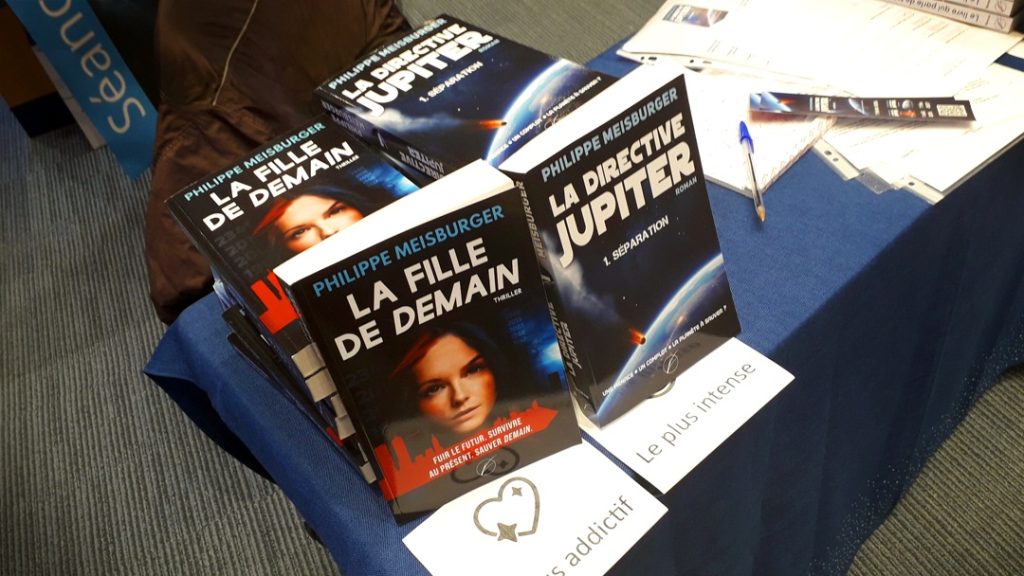 "La fille de demain" et "La directive Jupiter" à l'espace Culturel du Leclerc d'Altkirch