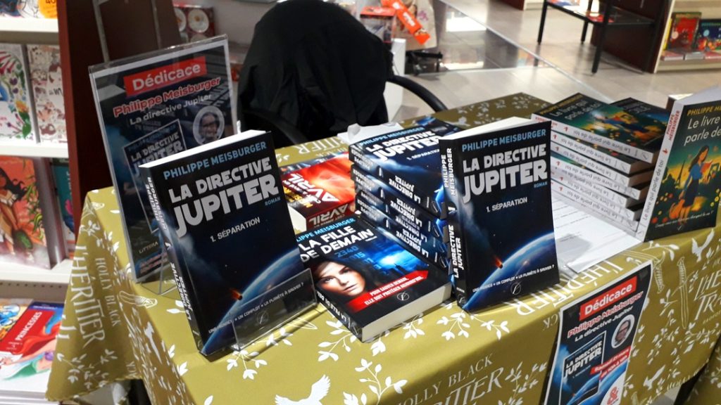 "La directive Jupiter" et "La fille de demain" à librairie Littéra - Rougier & Plé (21 mars 2026)