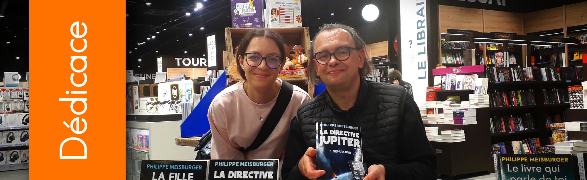 Header - Dédicace à l'Espace Culturel du Leclerc de Sélestat - 18 avril 2026