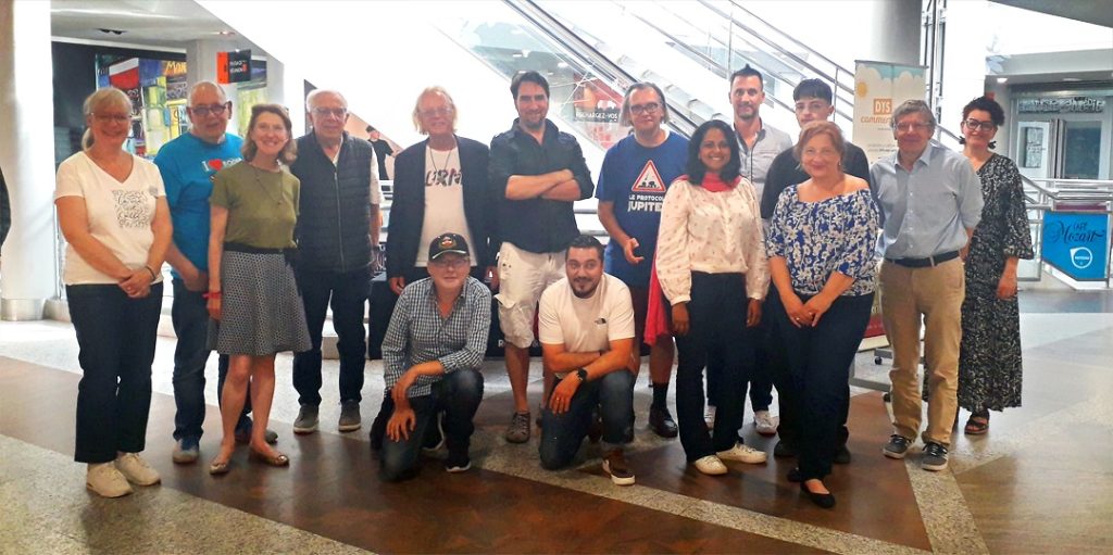 La fine équipe de "La Réunion du livre" 2026, au passage de la Réunion (23 mai 2026)