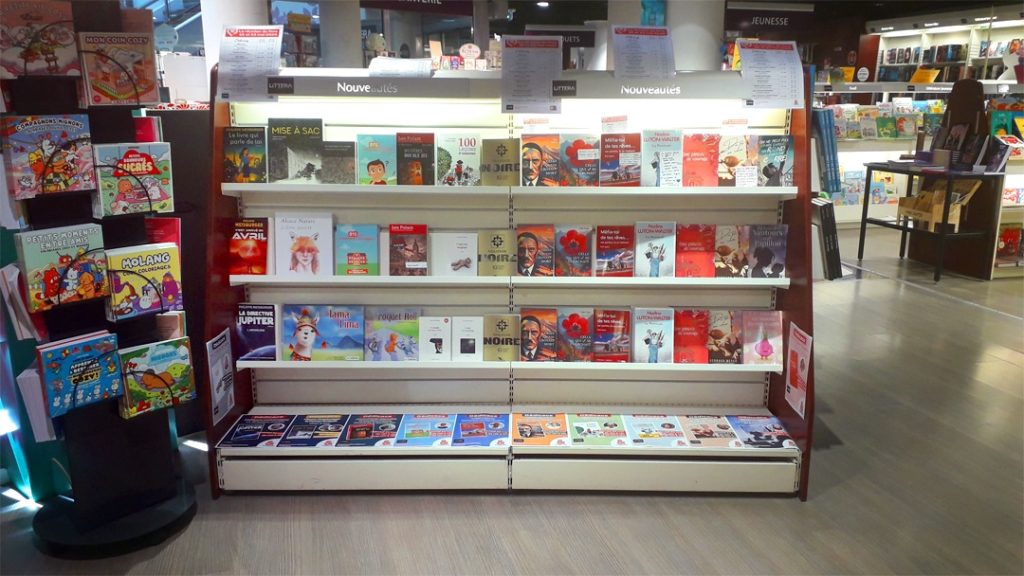 Les romans des auteurs praticipant à "La réunion du livre" 2026, présentés à la librairie Littéra - Rougier & Plé